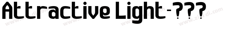 Attractive Light字体转换 Attractive Light字体转换